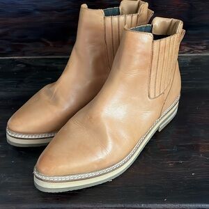 ROOLEE camel leather boots
